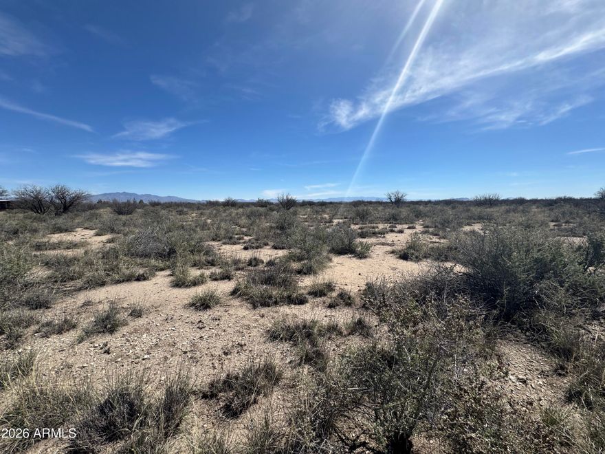 Beautiful quiet property ready to build your forever home or a weekend getaway. Contently located with just a short drive to Willcox wineries or shopping needs. Easy access to all of Cochise County's Historical sites. Here is your chance to own a piece of the old west.