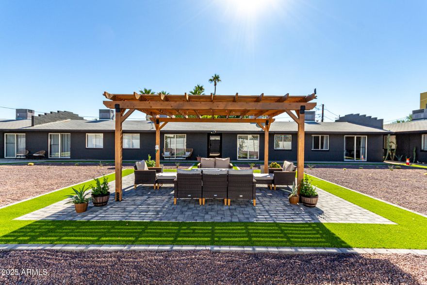 Welcome to The Chesterfield! Fully remodeled and separately metered, this 11-unit apartment complex in Central Phoenix offers a rare combination of flexibility, design, and cash flow potential. Each unit has been tastefully updated with modern finishes, new flooring, and contemporary kitchens and baths. All units can include appliances, furnishings, and assigned parking,ready for immediate operation.

Currently run as a successful short term operation, this property is also perfectly positioned for midterm rentals catering to travel nurses, medical professionals, and corporate clients. Located within minutes of Banner University Medical Center, St. Joseph's Hospital, Phoenix Children's Hospital, and the VA Medical Center, this area experiences consistent demand for fully furnished stays ranging from 30 to 90 days.
Highlights:

-11 fully remodeled units - all separately metered for gas & electric
-Can be sold fully furnished with appliances included
-Dedicated parking
-Walking distance to major hospitals and transit routes
-Excellent opportunity for Airbnb, midterm, or long-term leasing strategies
-Proven income performance in one of Phoenix's strongest rental corridors

This is a plug-and-play investment in a thriving, high-demand location, ideal for the investor looking to scale in one of the Valley's most stable and profitable rental markets.