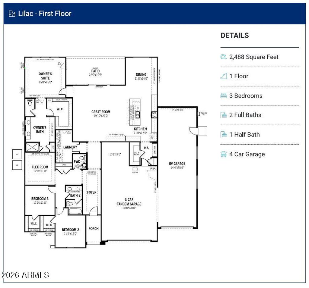 Photo of 1439 S 183rd Drive, Goodyear, AZ 85338 (MLS # 7012368)