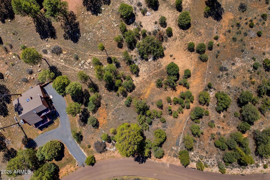 Calling all pilots and non-pilots! This beautiful 0.62-acre homesite sits in the heart of the prestigious Mogollon Airpark, a private fly-in community on the Mogollon Rim and gateway to Arizona's White Mountains. The lot features a natural clearing with level to gently sloping terrain and a mix of Ponderosa pine, juniper, and piñon, the perfect canvas for your custom cabin, summer getaway, or full-time mountain home. Paved, county-maintained Skyhawk Drive provides easy four-season access, with underground utilities (water and electric) available at the lot line. Just a short walk or golf-cart ride to the runway, clubhouse, tennis and pickleball courts, basketball, and BBQ ramadas. Enjoy an active aviation community with Friday night BBQs, breakfast fly-outs, and more! All just a few short hours from Phoenix!
