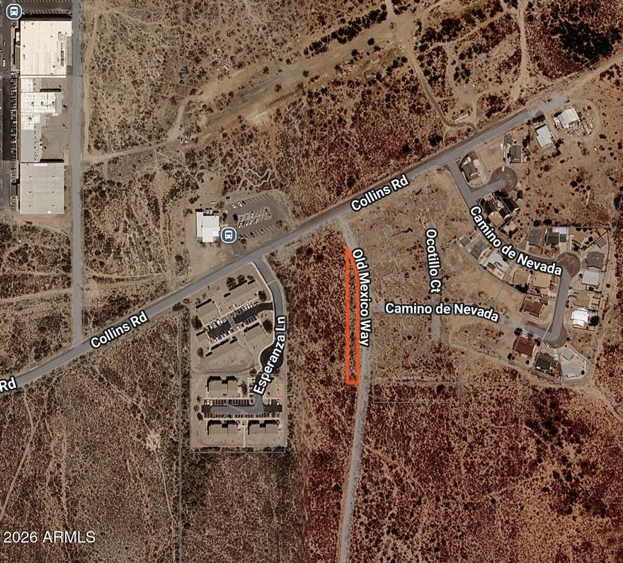 Lot on west side of Old Mexico Way.  Seller has multiple lots in this area.