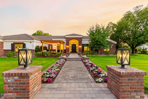 A home in Gilbert