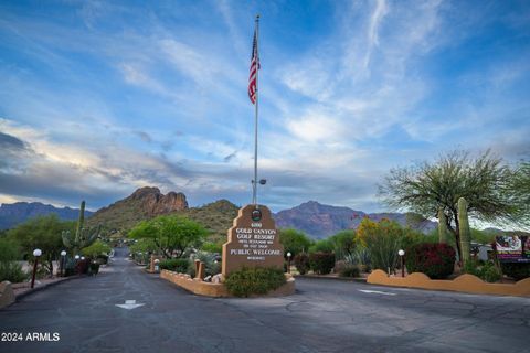 A home in Gold Canyon