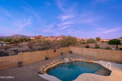 A home in Gold Canyon