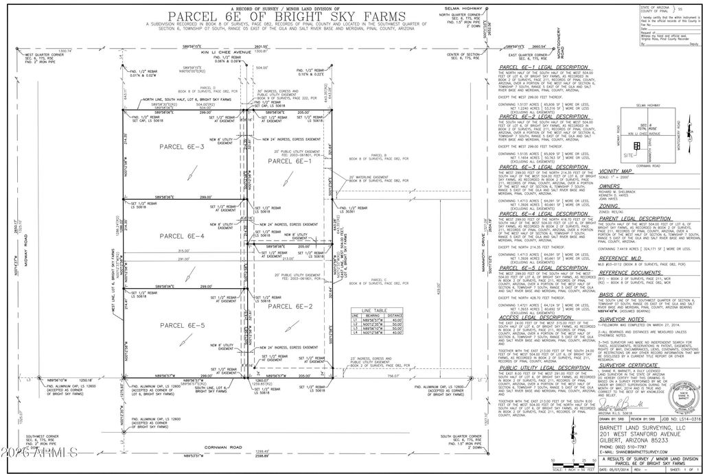 Photo of 0 S Mammoth Drive #6, Casa Grande, AZ 85193 (MLS # 6975884)