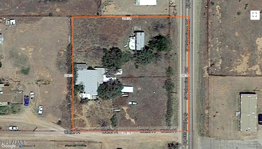 1 acre parcel located off fully paved Palominas road. Close proximity to school, shopping and much more but still rural to enjoy quite living and mountain views.  Potential is here for you to make. 

Structure on the property is not livable - this listing is for land only!