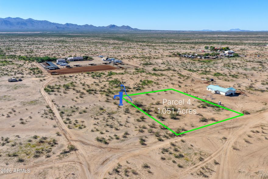 1.05 acre property. Shared Well. No FEMA Flood plain. Flat, Power very close. Property is located in Surprise Municipality. APN: 503-81-984 
Coordinates: 33.720422, -112.574307