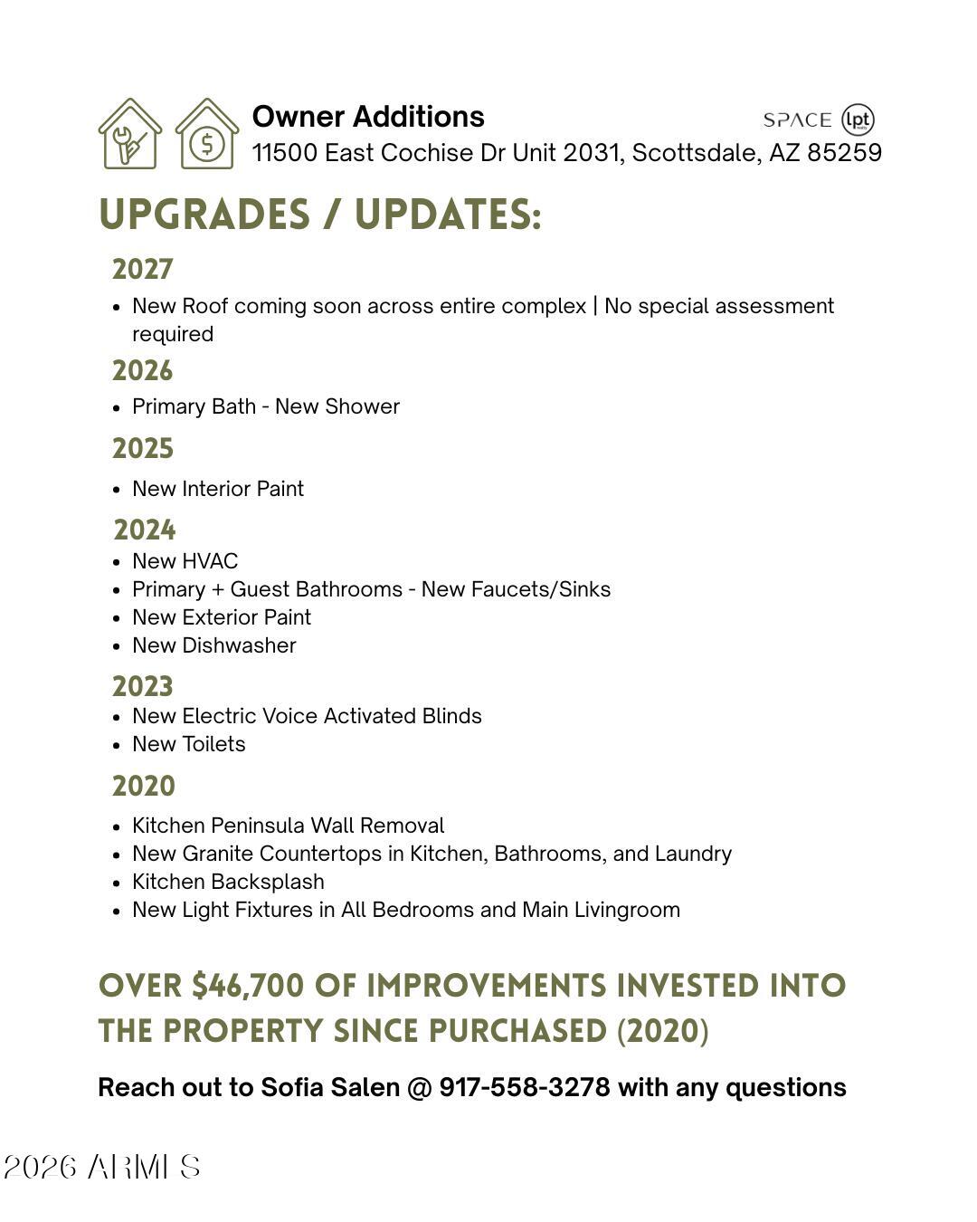 11500 E COCHISE Drive 2031