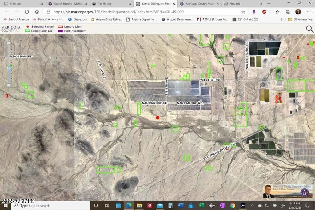 Photo of 0 Narramore Road #0, Tonopah, AZ 85354 (MLS # 6950014)