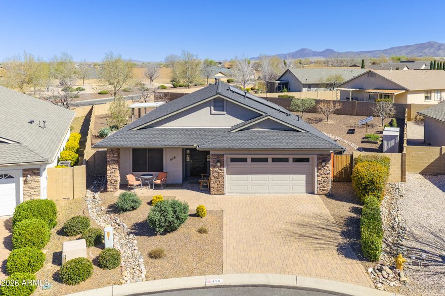 Beautifully maintained and thoughtfully upgraded, this home offers modern comfort, energy efficiency, and inviting outdoor spaces on an oversized lot. The property features leased Tesla solar panels for lower utility costs and eco-conscious living.
Over the past several years, the owners have invested in comprehensive updates inside and out. The new roof (2024) and new HVAC system (2025) both include transferable 10-year warranties, ensuring peace of mind for years to come. Additional enhancements include a whole-house circuit protector, exterior and interior painting, and new sunscreens with heavy-duty pet screens at the sliding doors.
The backyard has been transformed with low-maintenance pavers, added trees for shade and privacy, a custom pergola, and an updated sprinkler system with new timer. Plenty of room for a garden on this huge 13,000+ sf lot.  Inside, enjoy new horizontal blinds, new stainless kitchen appliances, sink, disposal, and faucet (2026), and a refreshed interior with recent paint.
Every detail reflects pride of ownership and smart updates designed for comfort, efficiency, and longevity--ready for you to move right in and enjoy.
Owner / Agent.