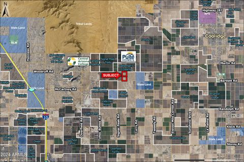 0000 W Woodruff Road - Coolidge AZ 85128