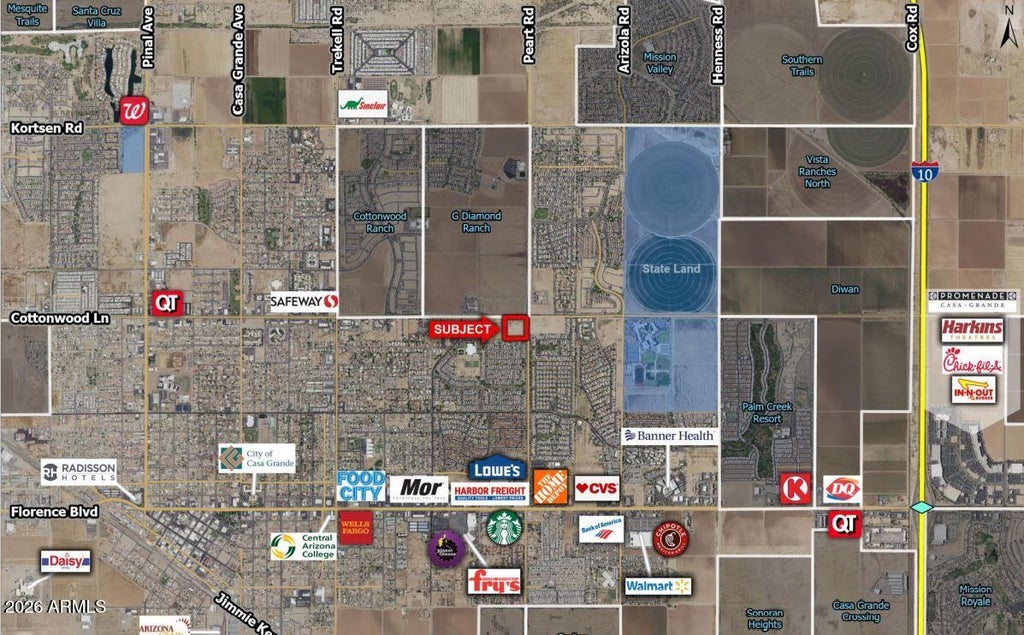 Photo of 0 W Cottonwood Lane #-, Casa Grande, AZ 85194 (MLS # 7042058)