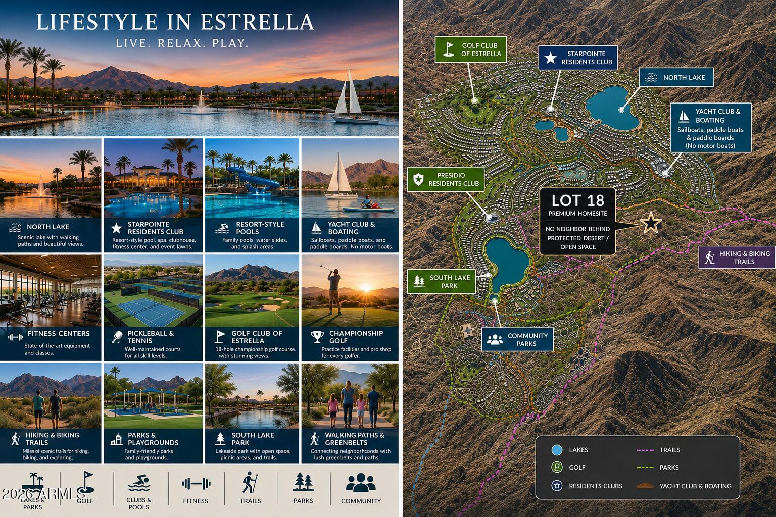 ESTRELLA PARCEL 9 LOT 1-92 TR A-D - Land