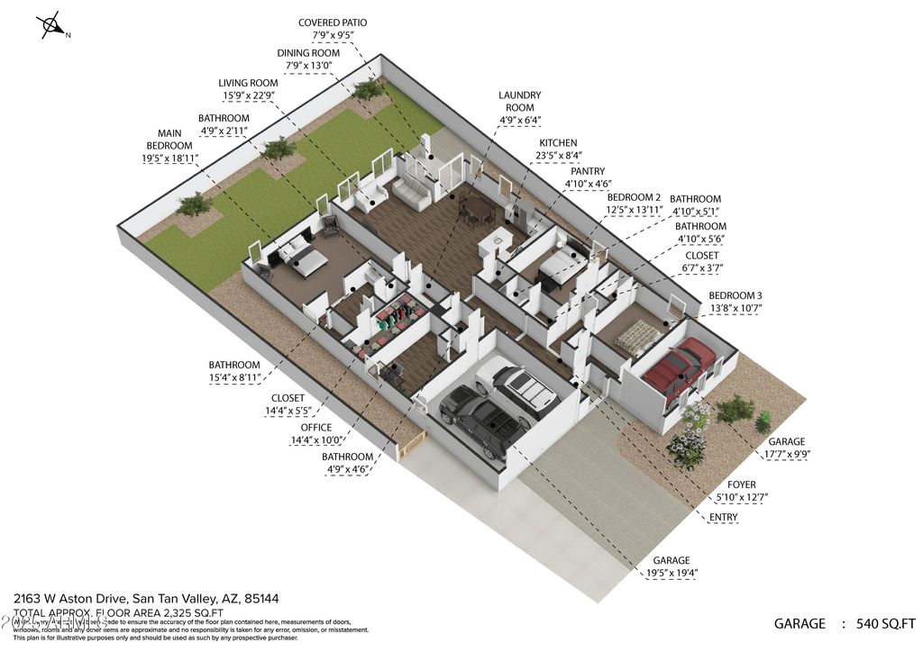 Photo of 2163 W Aston Drive, San Tan Valley, AZ 85144 (MLS # 6956204)