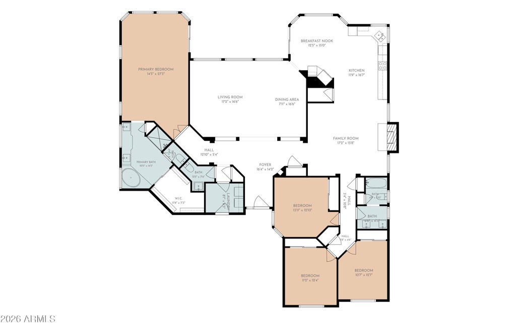 Photo of 4639 E La Mirada Way, Phoenix, AZ 85044 (MLS # 7071880)