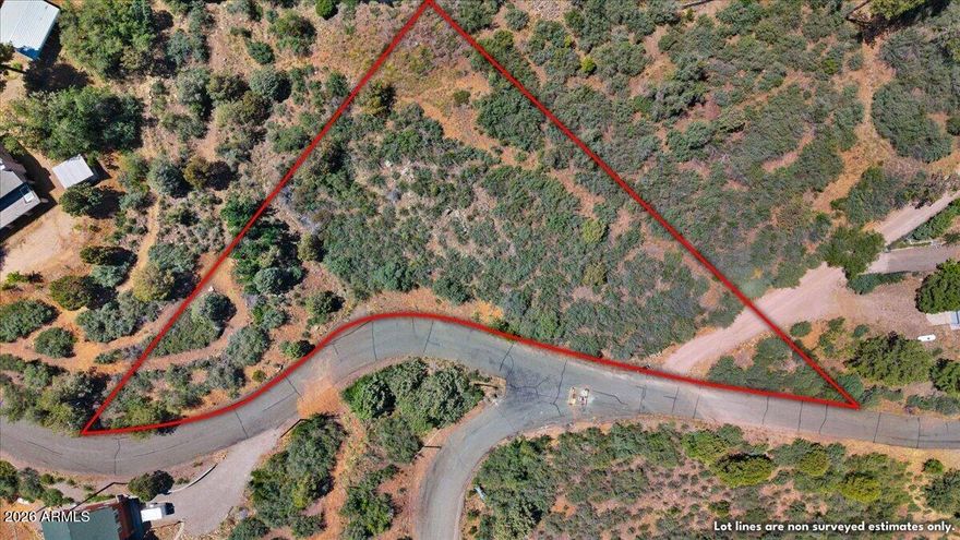 HIGHLAND PINES IS A BEAUTIFUL AREA JUST ABOUT 10 MILES FROM DOWNTOWN PRESCOTT SURROUNDED BY THE MAJESTIC TALL PINES. UNOBSTRUCTED VIEW OF THUMB BUTTE. ALL PAVED ROADS. SITE BUILT HOMES. COOL CRISP AIR. THIS .89 ACRE OFFERS A NICE MIX OF SUNSHINE AND PINES WITH PANORAMIC VIEWS.  IF THE MOUNTAINS ARE CALLING YOU BUT YOU STILL WANT THE EASE OF PAVED ROADS AND FUN OF DOWNTOWN PRESCOTT, THIS MIGHT BE THE PERFECT FIT FOR YOU.  COME AND SEE IF THIS AMAZING LOT ON TURKEY RUN IS PERFECT FOR YOU AND YOUR NEXT CHAPTER IN AN ELEVATED LIFE IN HIGHLAND PINES