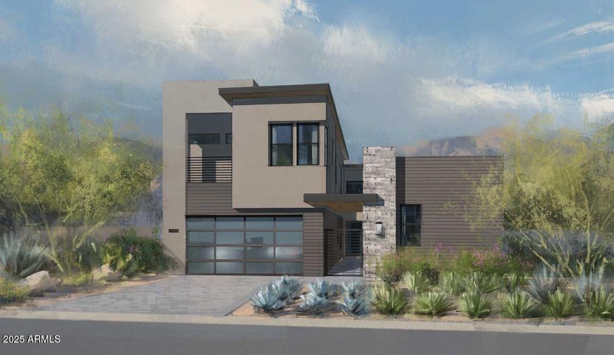 Last chance for new build opportunity in DC Ranch!!  This amazing luxury low maintenance home is almost complete!! Brand new detached contemporary floorplan offering primary bedroom, casita and oversized great room , zoom office on main floor and upstairs offers 2 additional bedrooms and bonus room. Main level great room has multi stack doors opening into courtyard and well appointed kitchen with Wolf and Sub Zero appliances including ice maker and wine storage. 3 car Tandem garage . INCLUDES POOL AND LANDSCAPING.