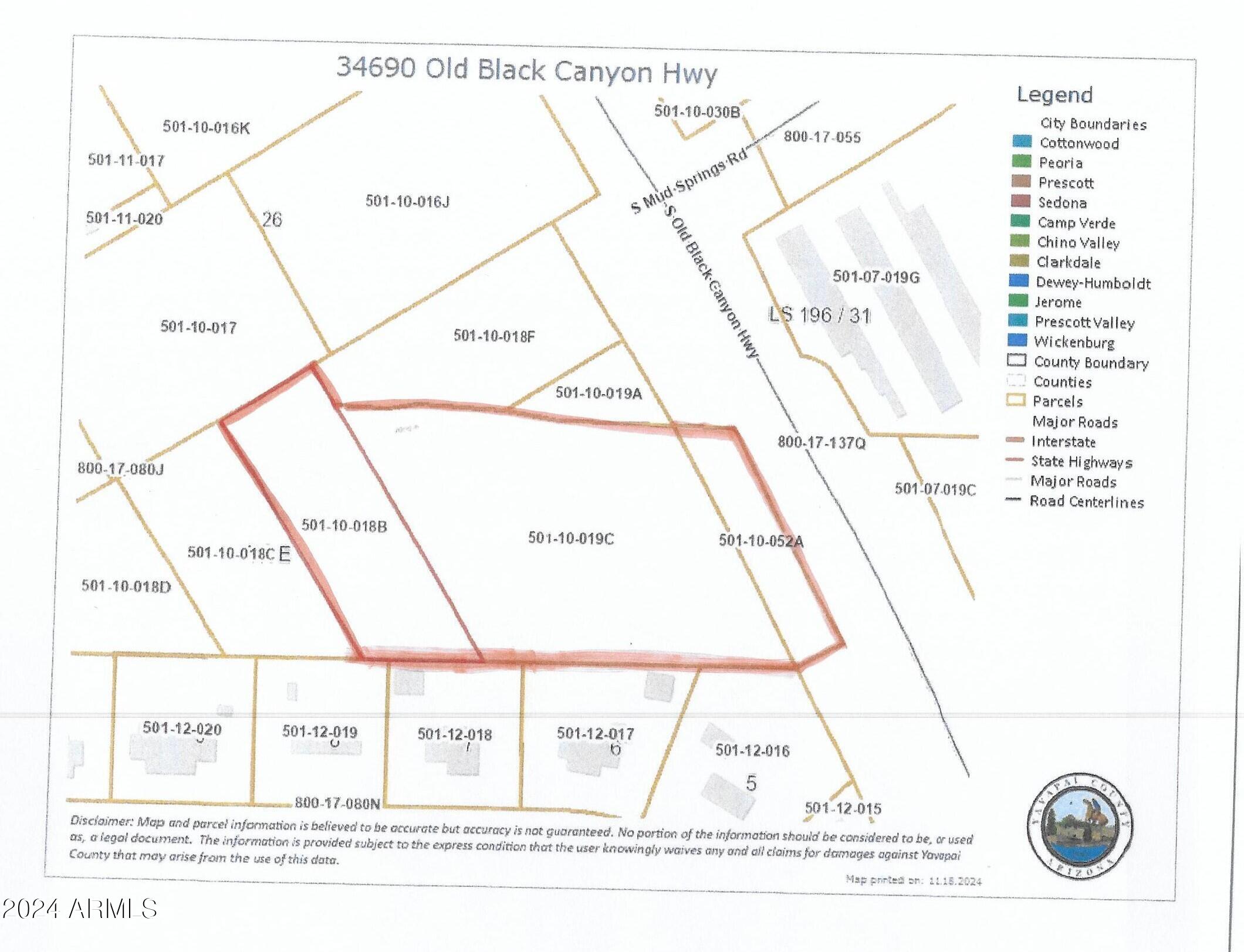 34690 S OLD BLACK CANYON Highway C