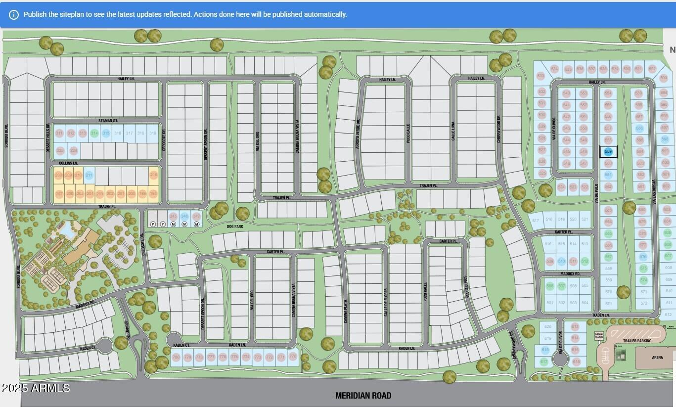 Homes for Sale in Queen Creek Arizona 3 1331 W VIA DEL PALO --