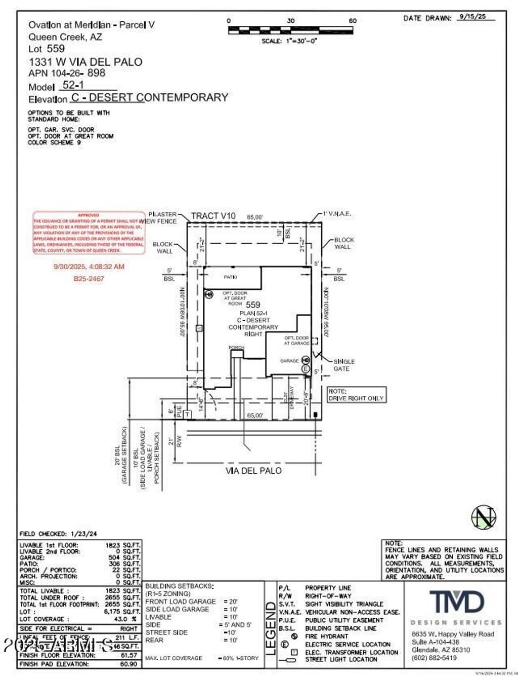 Photo of 1331 W Via Del Palo, Queen Creek, AZ 85140 (MLS # 6958064)
