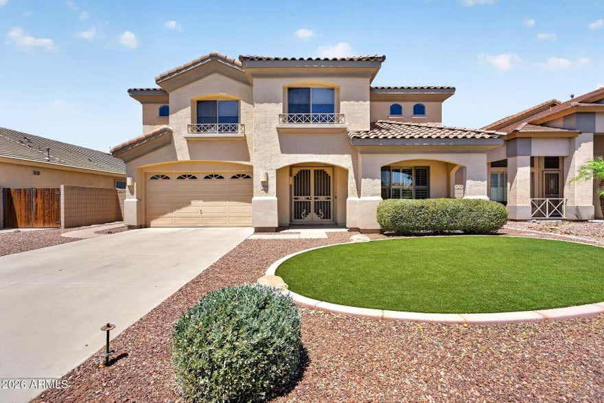 Welcome to this spacious 5 bedroom, 2.5 bath home in the desirable Wigwam Creek Community. With over 3,100 square feet, this original owner home offers flexible living space perfect for multigenerational living, remote work, or entertaining. Enjoy an open floor plan, large kitchen with ample cabinet space, generous bedrooms, and multiple living areas filled with natural light. Conveniently located near Loop 101, I-10, Luke Air Force Base, State Farm Stadium, Westgate Entertainment District, shopping, dining, parks, and top-rated schools. A rare opportunity to own a large move-in ready home in the growing West Valley.