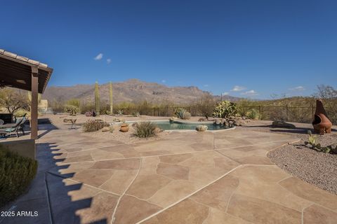 A home in Gold Canyon