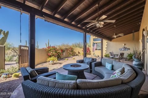 A home in Gold Canyon