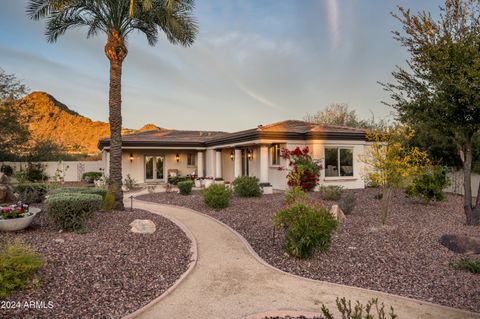 A home in Paradise Valley