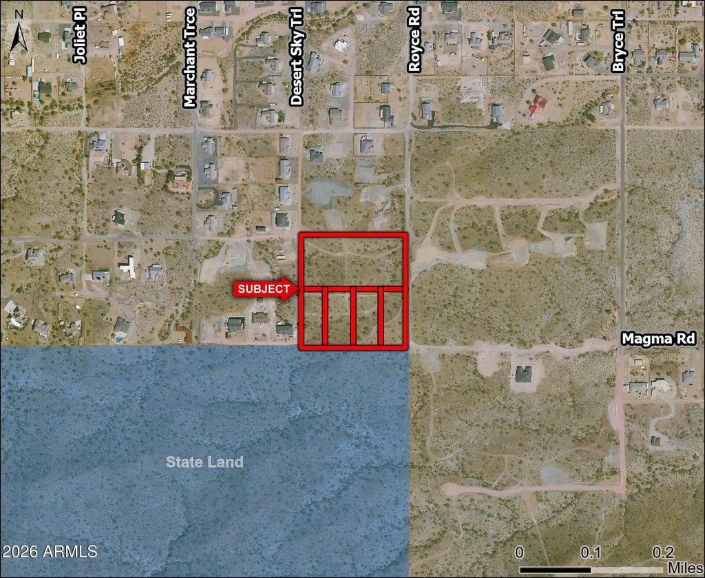 Photo of 0 N Lot 3 - Royce Road #-, Queen Creek, AZ 85142 (MLS # 6981755)