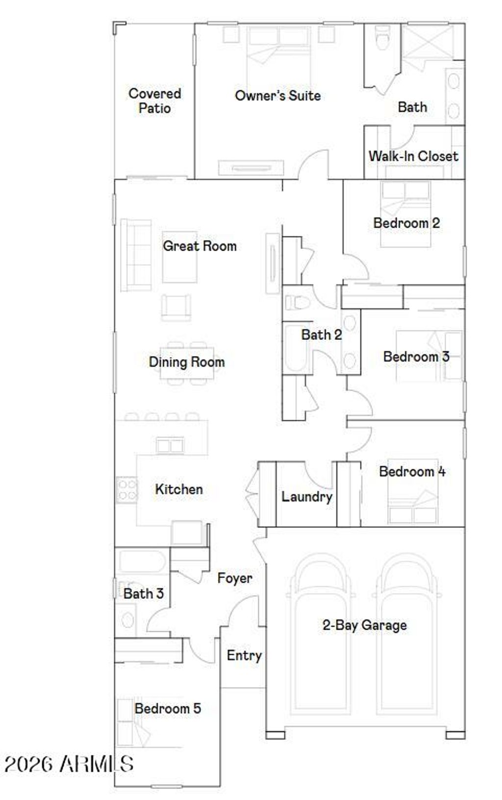 Photo of 4517 E Kenneth Lane, San Tan Valley, AZ 85143 (MLS # 7028200)