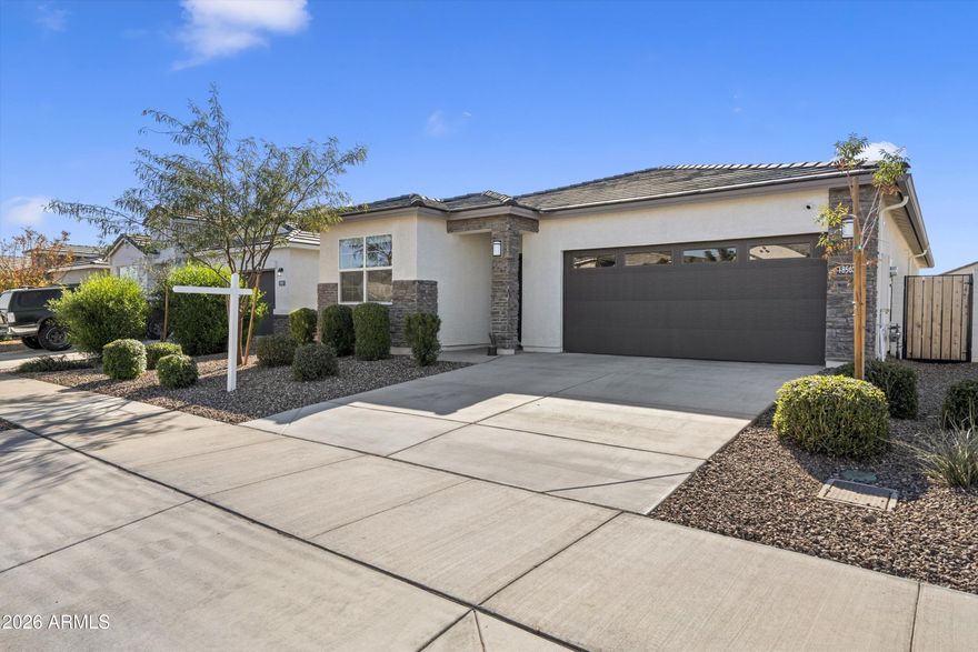 **Ask us about available DOWN PAYMENT ASSISTANCE programs for qualified first time homebuyers** Move-in ready and beautifully maintained, this lightly lived-in 3-bedroom, 2-bath home sits in the highly desirable, master-planned community of Rio Rancho Estates. Built in 2024, this 1,706 sq ft split floor plan blends comfort, functionality, and modern style in all the right ways. 

The spacious great room flows seamlessly into a separate dining area, creating an inviting space for both everyday living and entertaining. The kitchen is thoughtfully designed with modern cabinetry, a striking granite slab island, and a large walk-in pantry.

Tucked away for privacy, the primary suite is a true retreat with a generously sized bedroom, a spa-like ensuite bath, and a large walk-in closet.