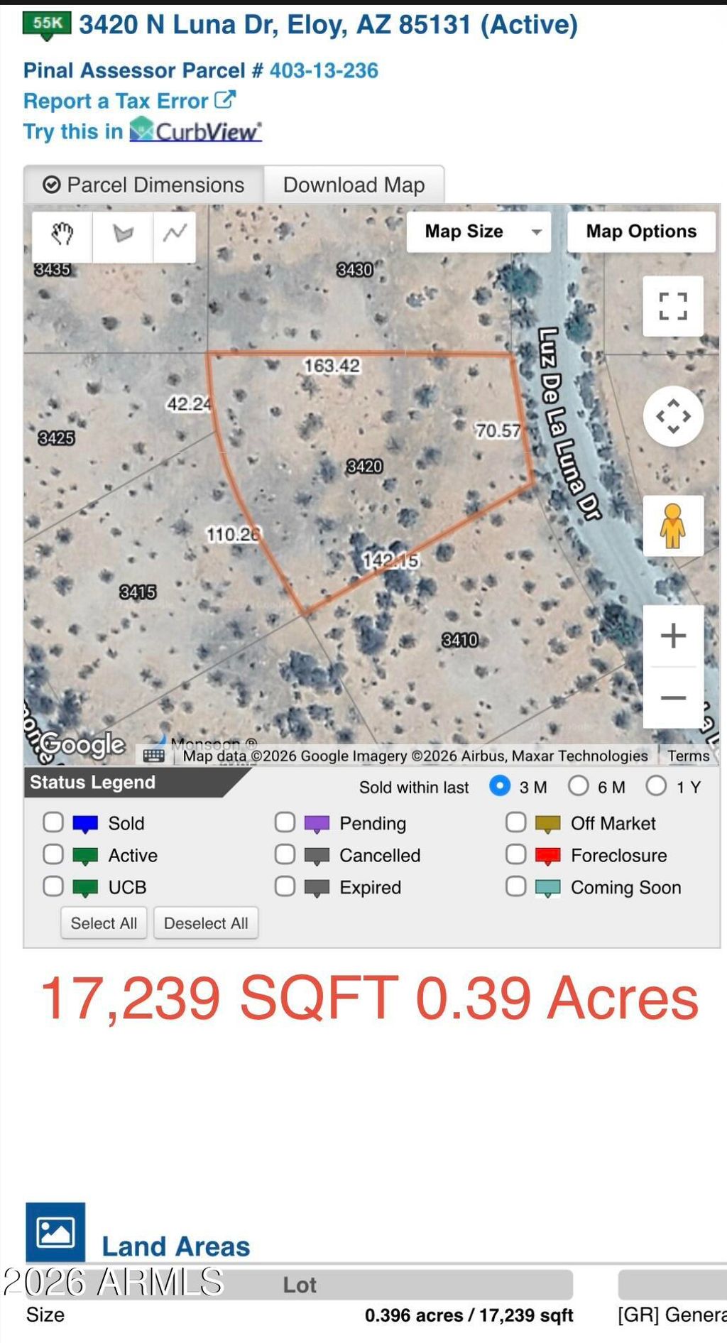 Photo of 3420 N Luna (10 Lots) Drive #31, Eloy, AZ 85131 (MLS # 6998407)