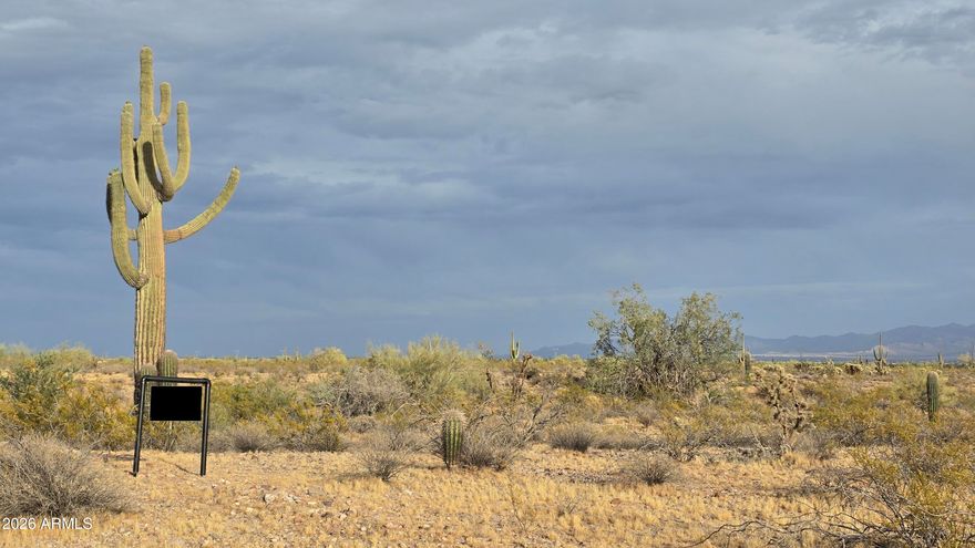 Scenic 5+acre parcel in the North part of Whispering Ranch offering wide-open desert views and peaceful rural surroundings. This property has 3 gorgeous arroyos giving plenty of character and extra lush desert plants. Not located in the floodplain. This property provides flexible residential use with ample space for a custom home, manufactured home, or off-grid living. Ideal for those seeking privacy, recreation, or long-term land ownership.  One of the best places to invest in the West Valley -- Wickenburg to the north & the master planned community of Teravalis to the south. Parkways are planned throughout the subdivision and Interstate 11 is proposed to run just west of Vulture Mine Rd giving excellent future access to destinations throughout the Valley. Take a drive to see it this week