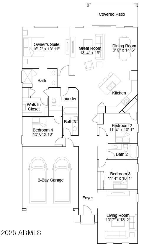 Photo of 36407 W Oliveto Avenue, Maricopa, AZ 85138 (MLS # 7091088)