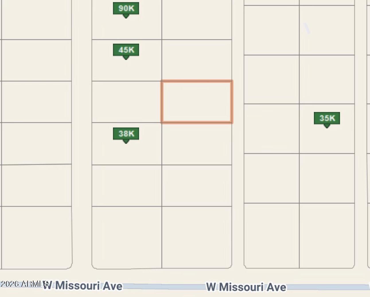 0 W Missouri Avenue -538