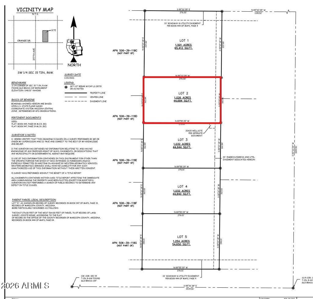 Photo of 376 W Orange Drive #Lot 2, Tonopah, AZ 85354 (MLS # 6975026)