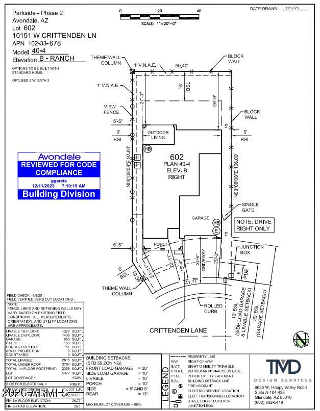 10151 W CRITTENDEN Lane