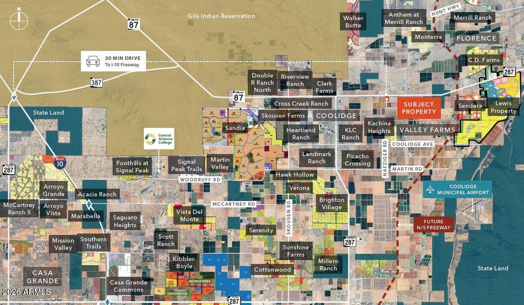Photo of 00000 N Nafziger Road #-, Coolidge, AZ 85128 (MLS # 7089460)