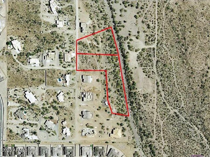 Amazing place to build your dream home!  This property consists of two lots (parcels) totaling just over 4-acres.  Gorgeous mountain views with State Land to the East for added privacy. Located just East of Anthem with freeway access about 5-miles from property. Zoned R-43.  No HOA. Owner is open to seller financing. Buyer to verify all facts & figures.