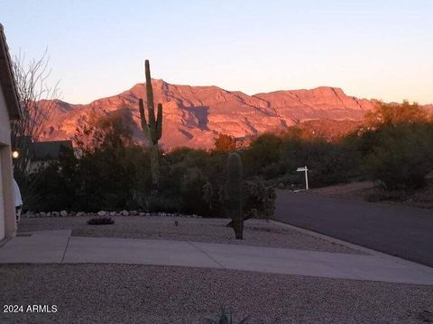 A home in Gold Canyon