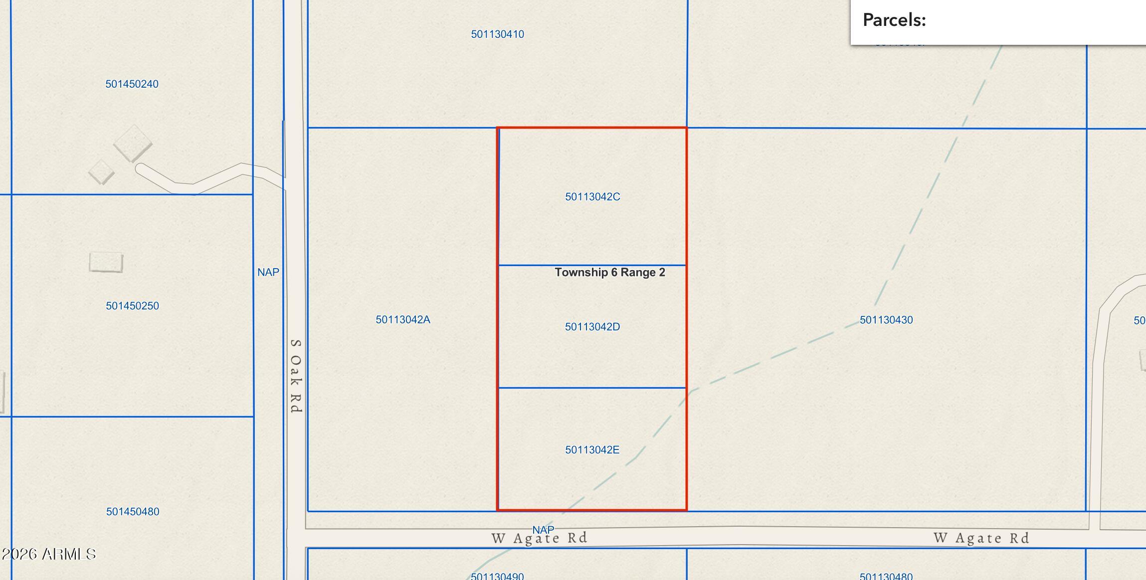 0 W agate Road E 1/2 Lot 101