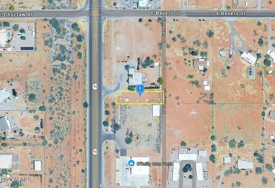 Positioned near Sierra Vista in Cochise County, this 0.32-acre commercial lot offers a great opportunity for your next venture. The property is flat with open terrain, providing a straightforward setup for future development. Water is available (buyer to verify). Located in an accessible area with frontage near AZ-92 and surrounded by a mix of residential properties and established local businesses, the lot benefits from steady visibility and convenience. Whether you're planning a small business location, investment hold, or future project, this parcel presents a flexible option in a growing area.