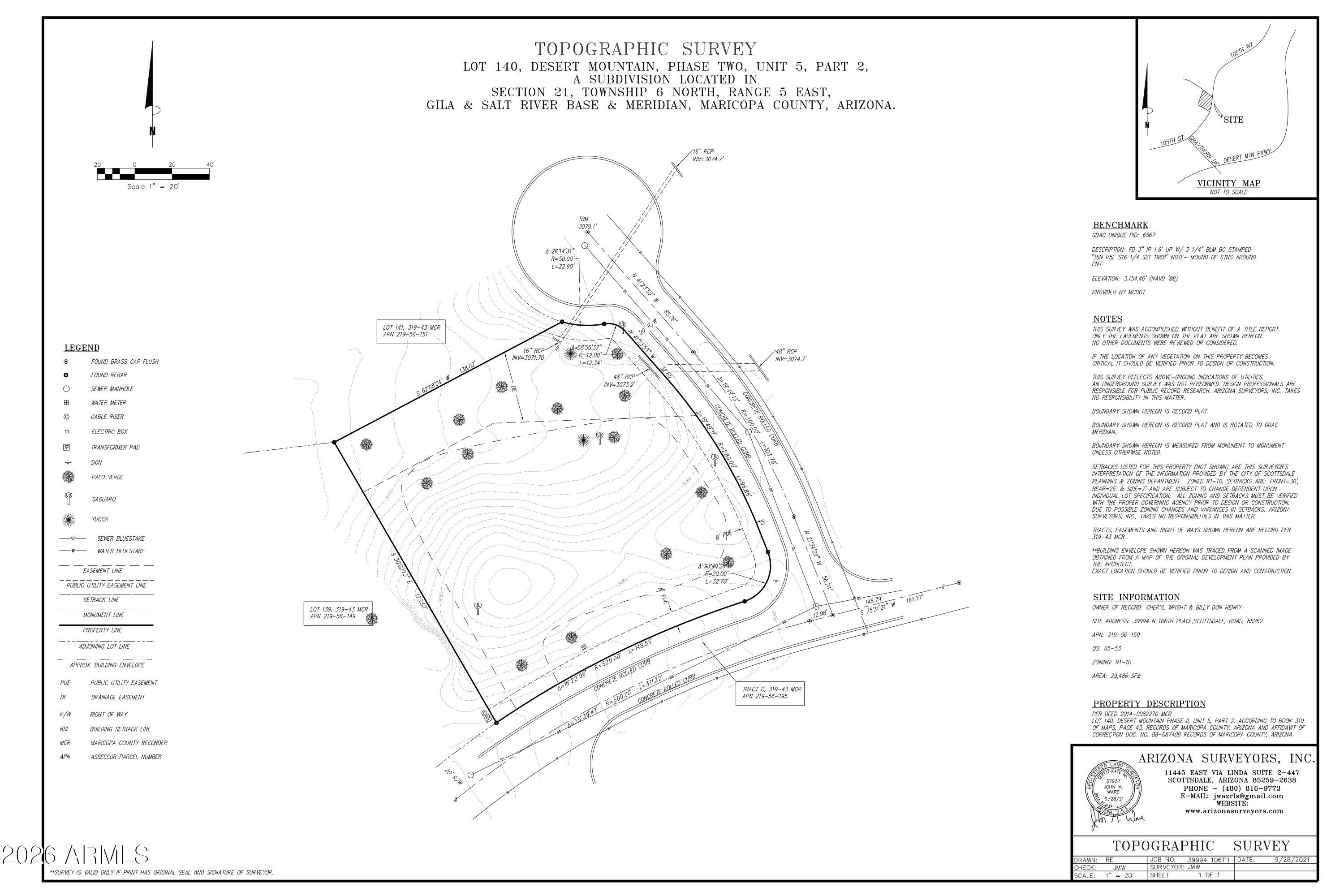 DESERT MOUNTAIN PHASE 2 UNIT 5 PT 2 102-184 A-C - Land