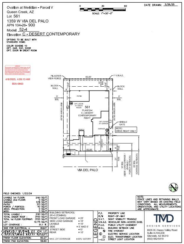 Homes for Sale in Queen Creek Arizona 2 1359 W VIA DEL PALO --