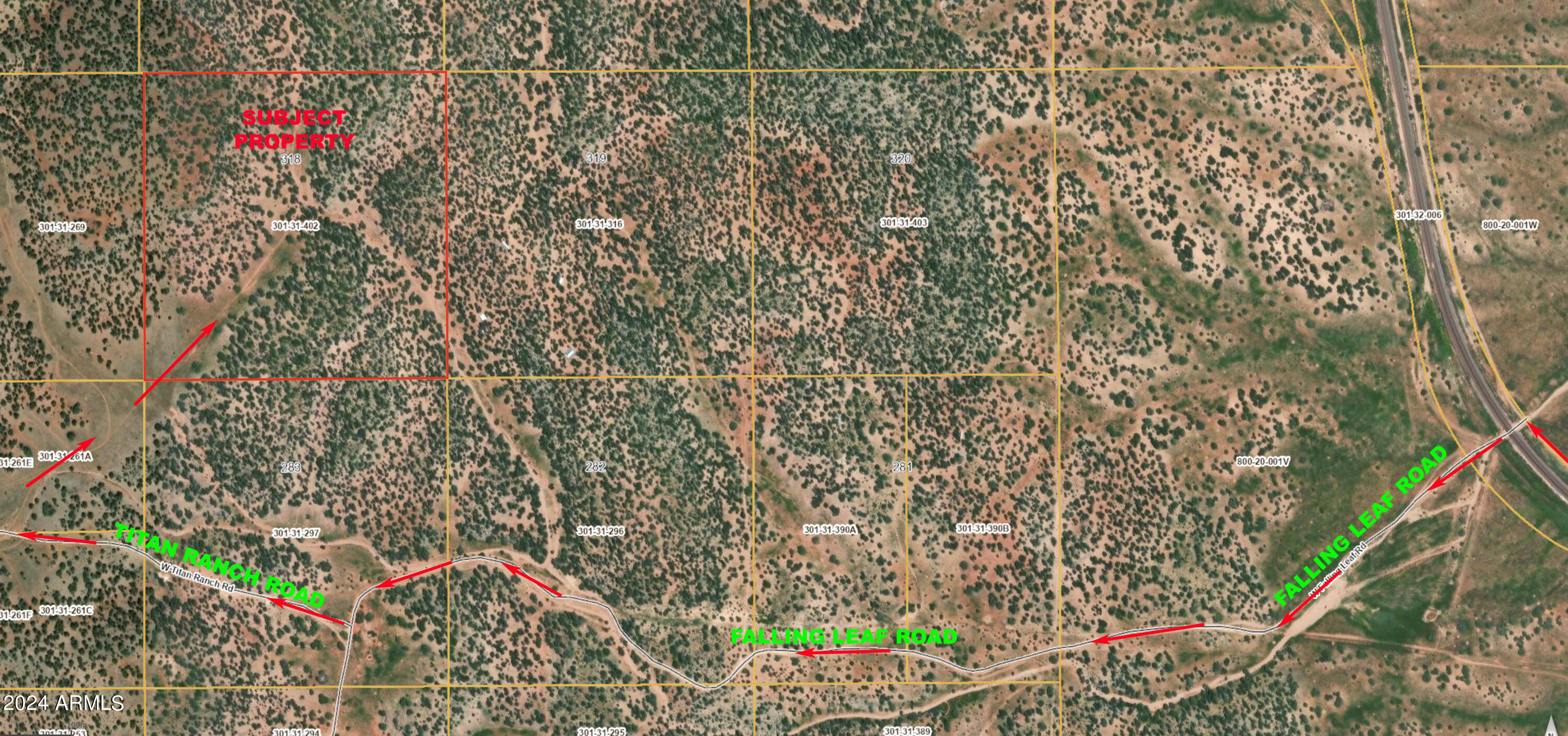 39.93 ACRE W TITAN RANCH Road 318