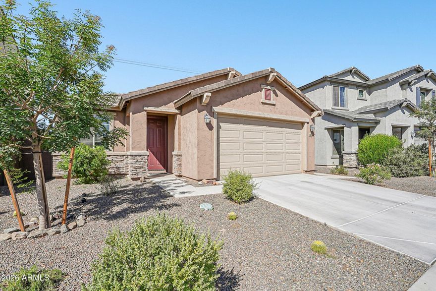 Experience modern living in this beautifully maintained home built in 2022, perfectly positioned within a desirable gated community. With no neighbors in front or behind, this property offers a rare sense of privacy and tranquility, complemented by stunning mountain and desert views that create a true retreat-like setting.
Step inside to discover an open-concept floor plan designed for both comfort and style. Soaring ceilings and 9-foot doors enhance the sense of space, while the thoughtfully designed layout allows for effortless living and entertaining. This home has been exceptionally well cared for and is barely lived in, offering a like-new feel without the wait. Whether you're enjoying quiet mornings with scenic views or hosting guests in the expansive living space, this home delivers a perfect balance of luxury and livability.

Opportunities like this don't come often. Come make it yours before someone else does."