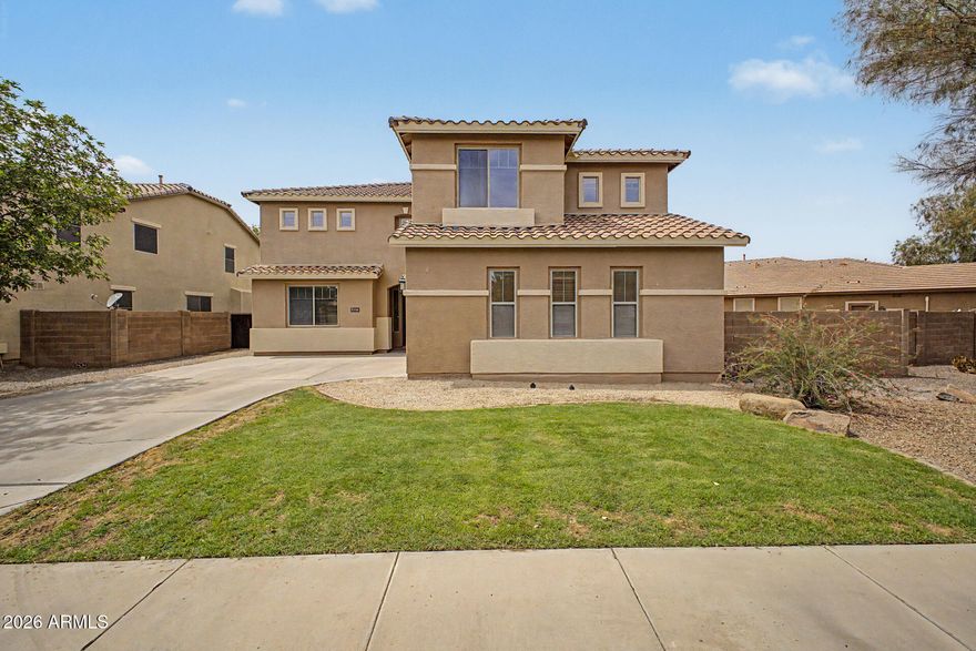 Stunning two-story home in a prime Chandler location featuring fresh interior paint, brand-new carpet, and stylish updated light fixtures throughout. Spacious open-concept floor plan with soaring ceiling, abundant natural light, and an inviting kitchen with granite countertops, beautiful kitchen backsplash, ample cabinetry and brand-new stainless steel appliances. Enjoy the sparkling pool, RV gate, and generous backyard space perfect for entertaining. Conveniently located near shopping, dining, parks, and freeway access. Move-in ready and beautifully refreshed!