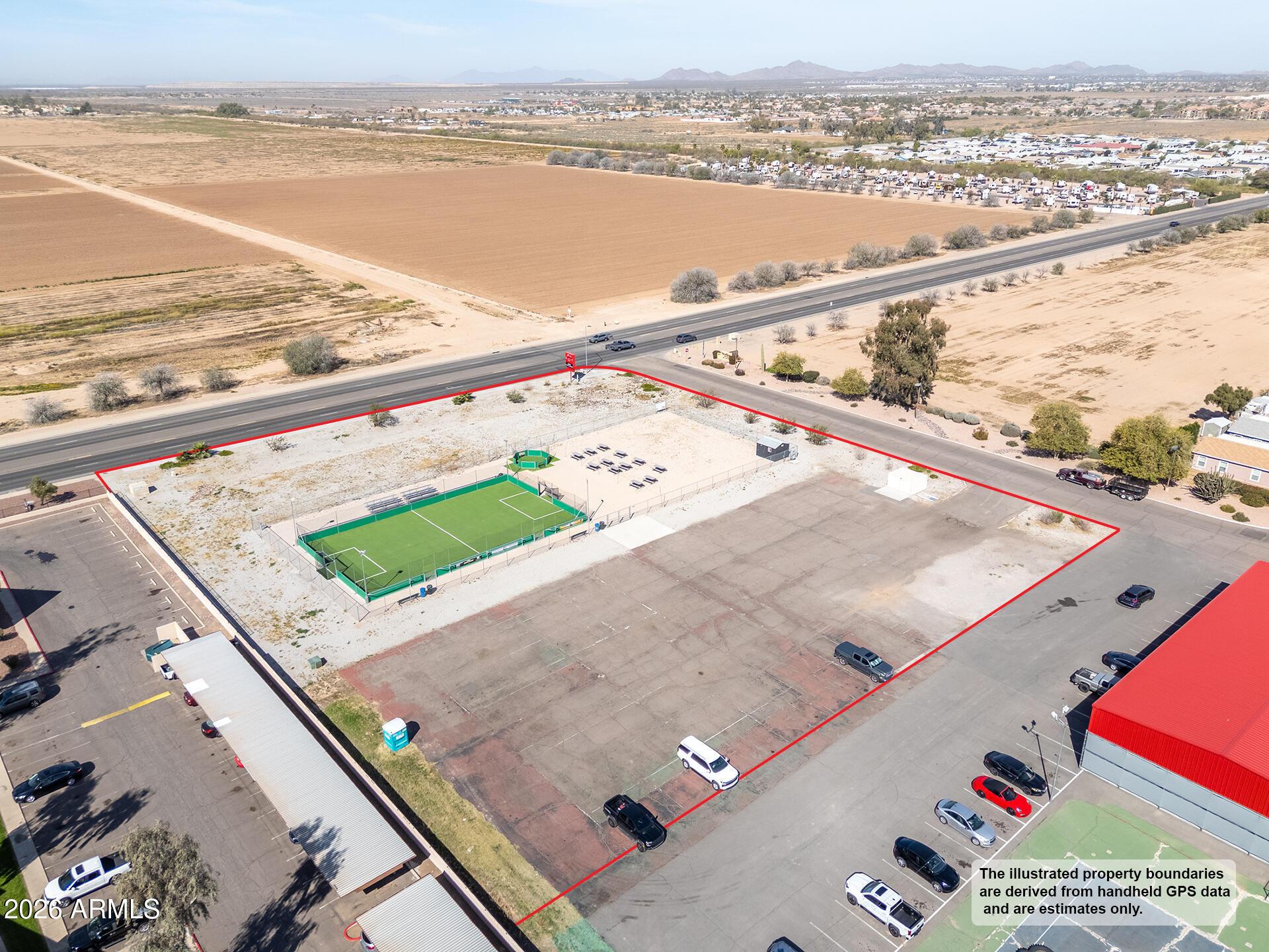 A PARCEL OF LAND LOCATED IN THE SOUTHWEST QUARTER - Land