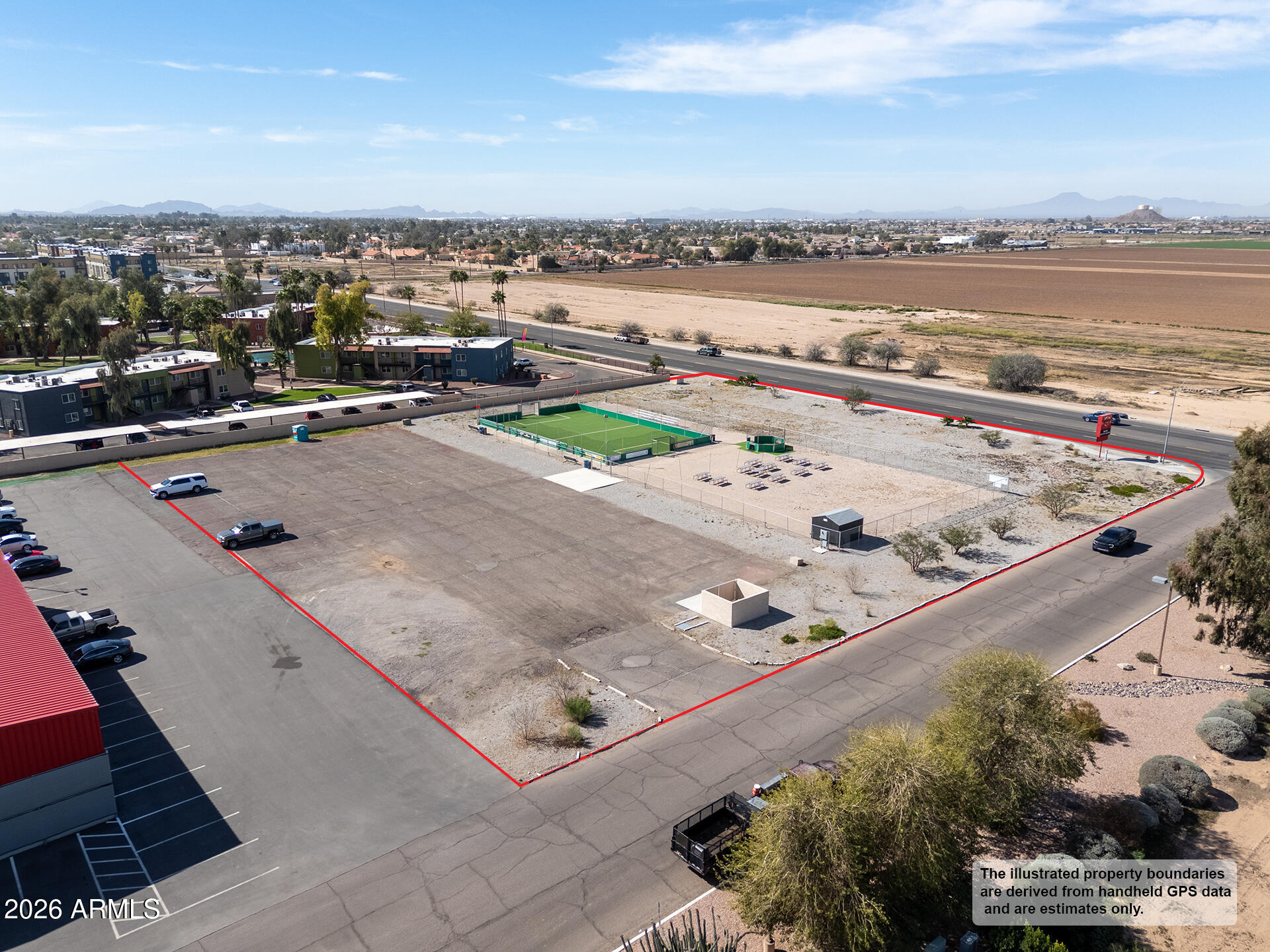 A PARCEL OF LAND LOCATED IN THE SOUTHWEST QUARTER - Land