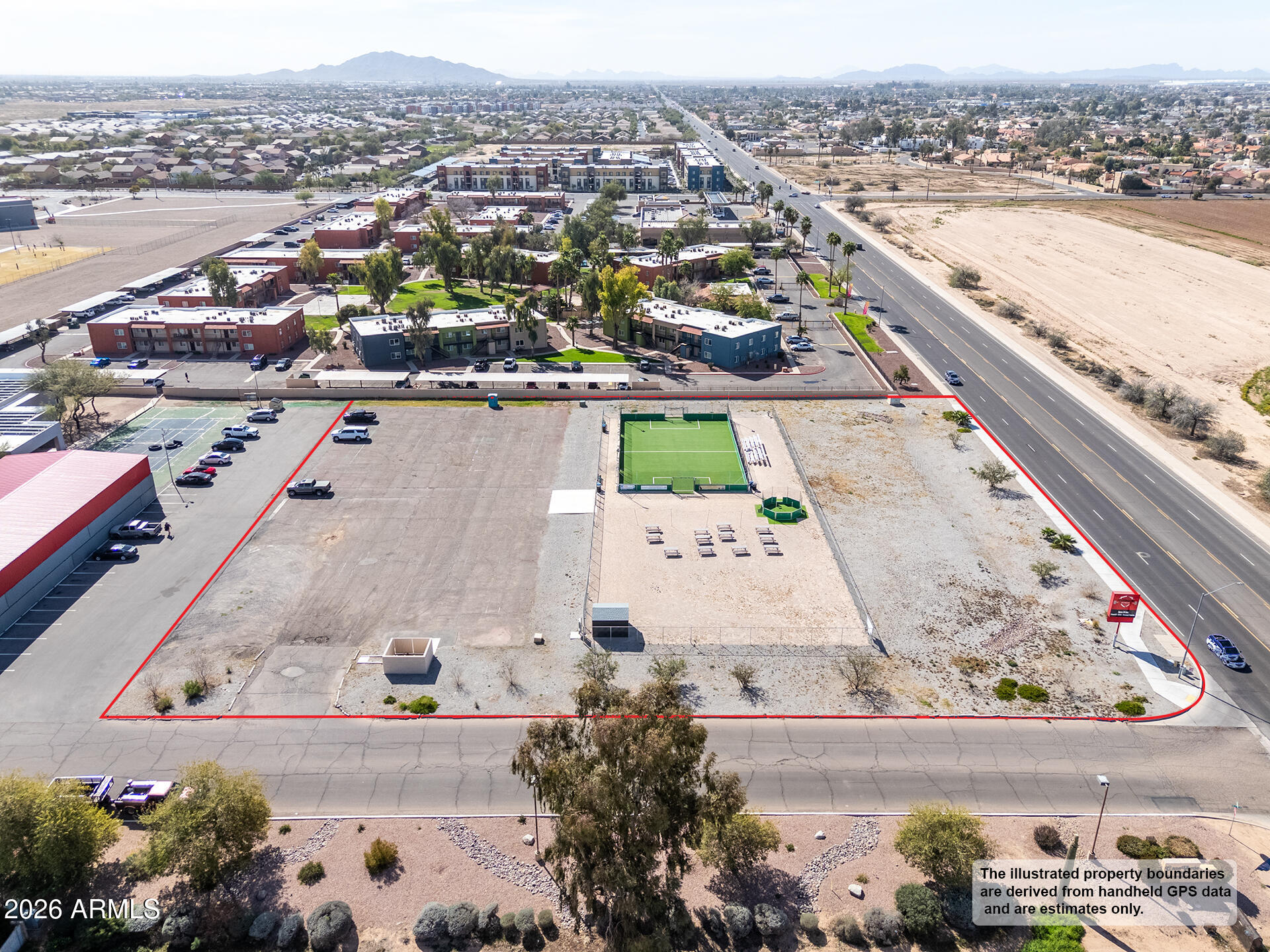 A PARCEL OF LAND LOCATED IN THE SOUTHWEST QUARTER - Land